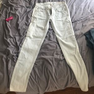 rag and bone jeans light denim 25